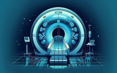 MRI machine in a modern medical imaging facility, showcasing advanced diagnostic technology.