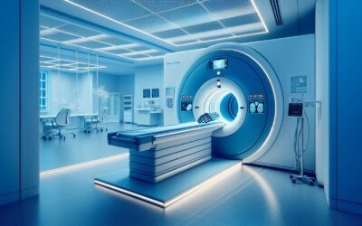 CT scan machine in a modern medical imaging room for diagnostic radiology.