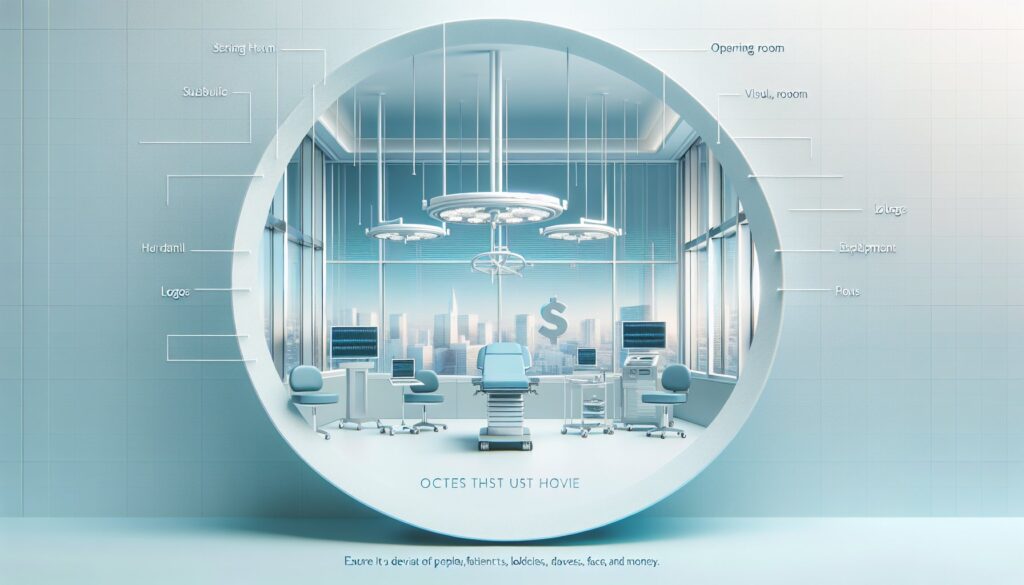 High-tech modern office with futuristic design and advanced digital equipment for innovative workspa.