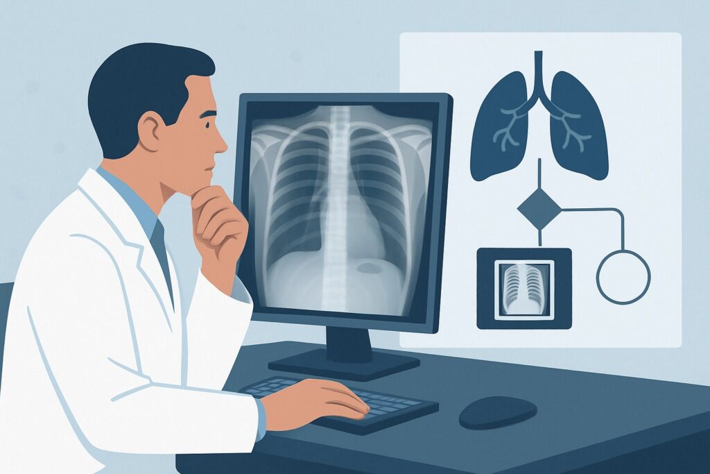 Should You Order a Chest X-Ray for an Uncomplicated Acute Asthma Exacerbation?