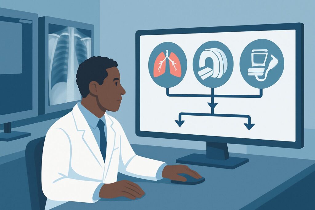 Should You Order EBUS for a New 1-3 cm Hilar Lung Nodule in a Smoker?