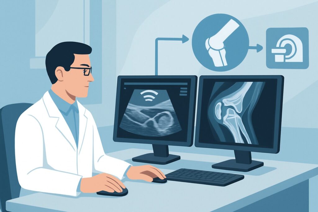 Should You Order Ultrasound or MRI for Acute Elbow Pain with Suspected Soft Tissue Injury?