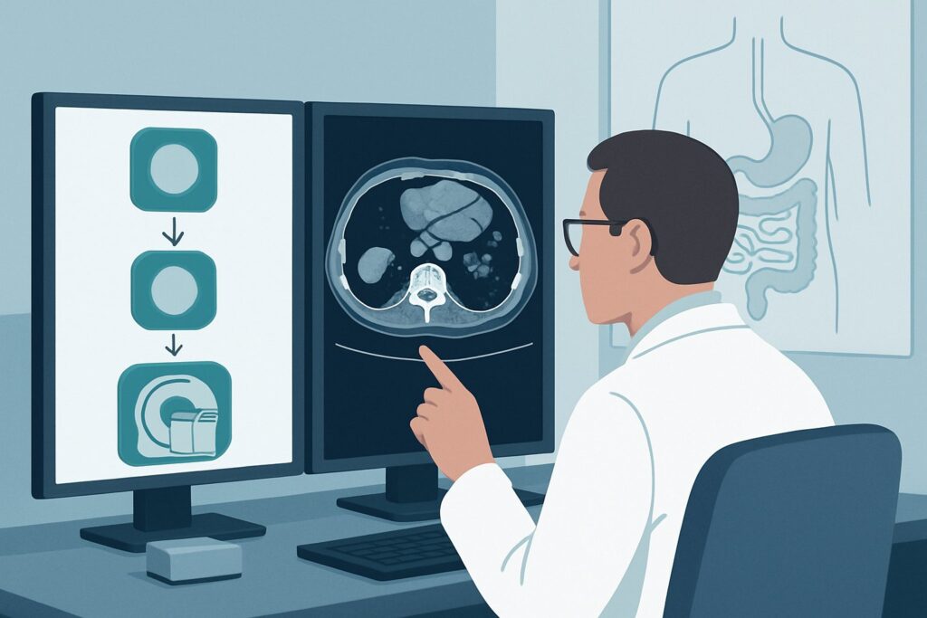 Suspected Diverticulitis: Why Is CT with IV Contrast the Right First Imaging Study?