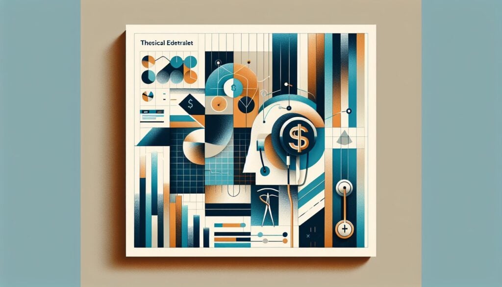 Investing in digital assets and financial growth concepts with modern abstract art.