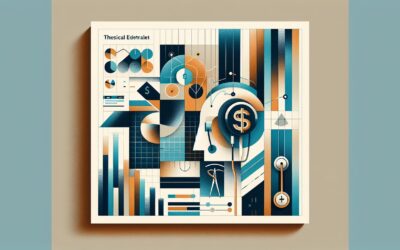 Investing in digital assets and financial growth concepts with modern abstract art.