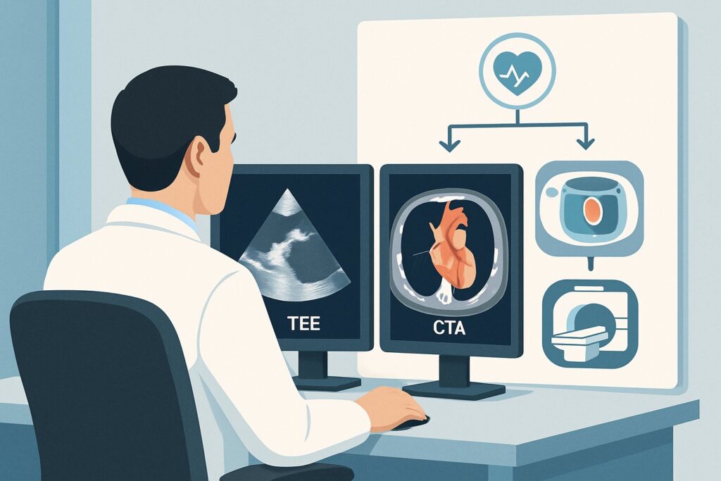 TEE or CTA for Acute Aortic Syndrome? ACR Workflow for Acute Chest Pain