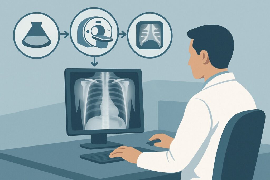 What Imaging Is Best for a Chronic Cough Unresponsive to Initial Treatment?