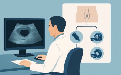 What Imaging Is Best for a Palpable Scrotal Mass After Trauma or Infection?