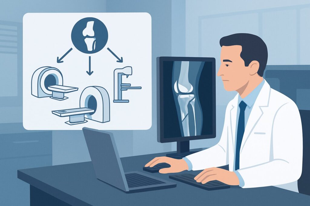 What Imaging Is Best for a Suspected Periprosthetic Fracture After Knee Arthroplasty?