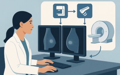 What Imaging Is Best for a Woman in Her 30s After a Benign Breast Excision?