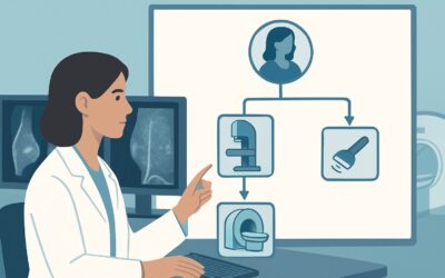 What Imaging Is Best for Breast Cancer Screening in a Young, High-Risk Pregnant Patient?