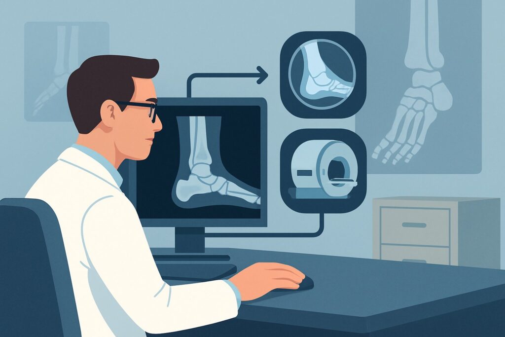 What Imaging Is Best for Chronic Ankle Instability After Normal X-Rays?