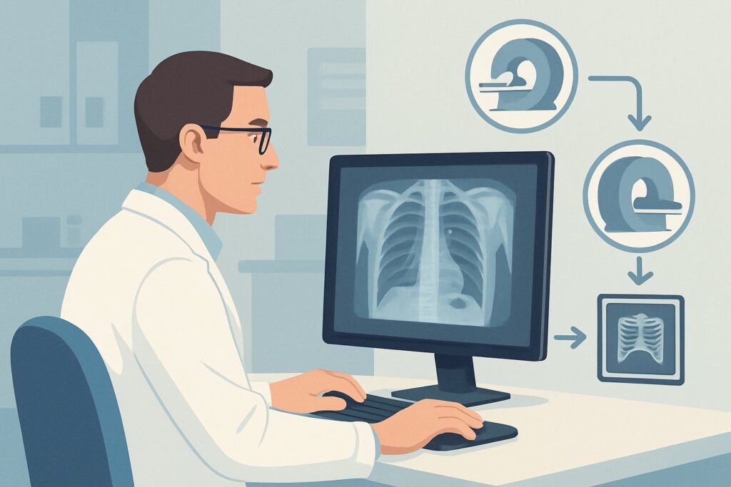 What Imaging Is Best for Follow-Up in Adults with Bronchiectasis? An ACR Workflow