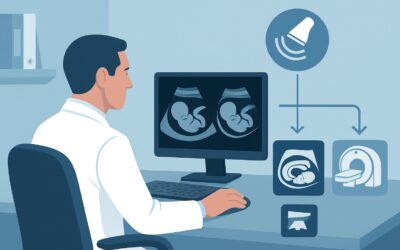 What Imaging Is Best for Increased Nuchal Translucency in a Dichorionic Twin Pregnancy?
