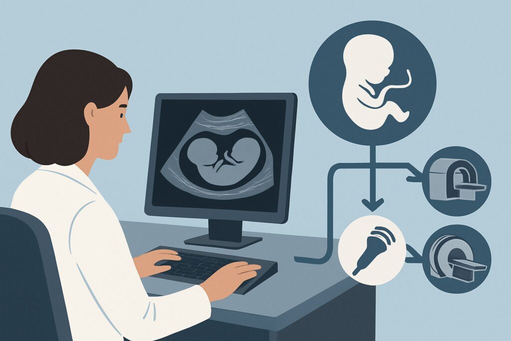 What Imaging Is Best for Increased Nuchal Translucency in Monochorionic Twins?