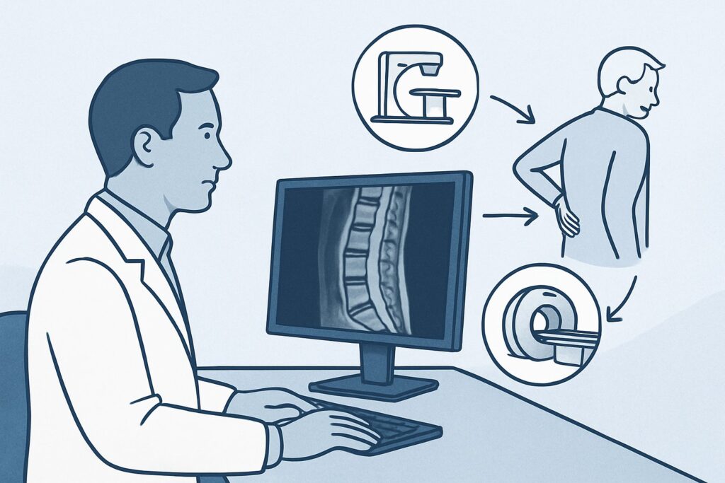 What Imaging Is Best for Low Back Pain After Minor Trauma or in an Elderly Patient?