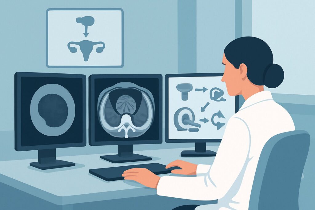 What Imaging Is Best for Ovarian Cancer Screening in High-Risk Premenopausal Women?