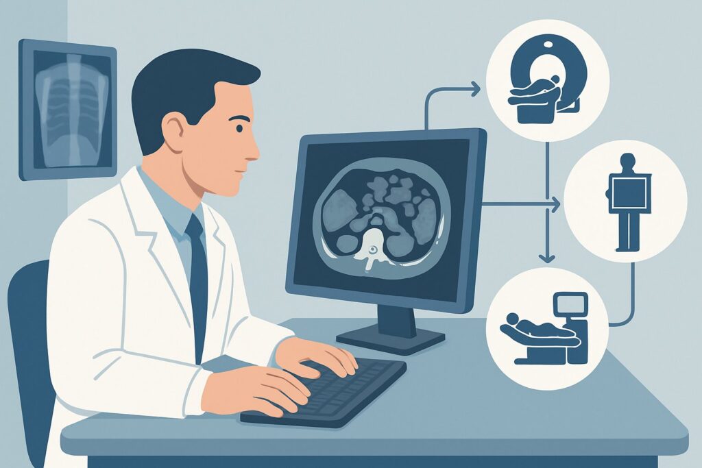 What Imaging Is Best for Suspected Bowel Trauma in Stable Blunt Trauma Adults?