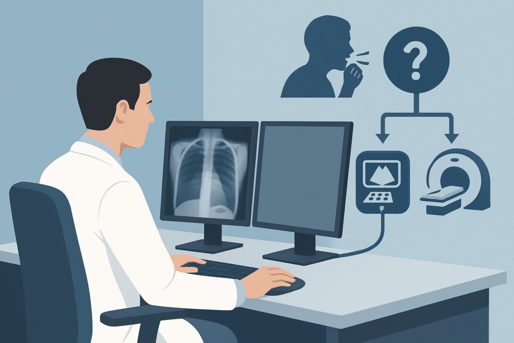 What Imaging Should You Order for Chronic Cough Without Lung Cancer Risk Factors?