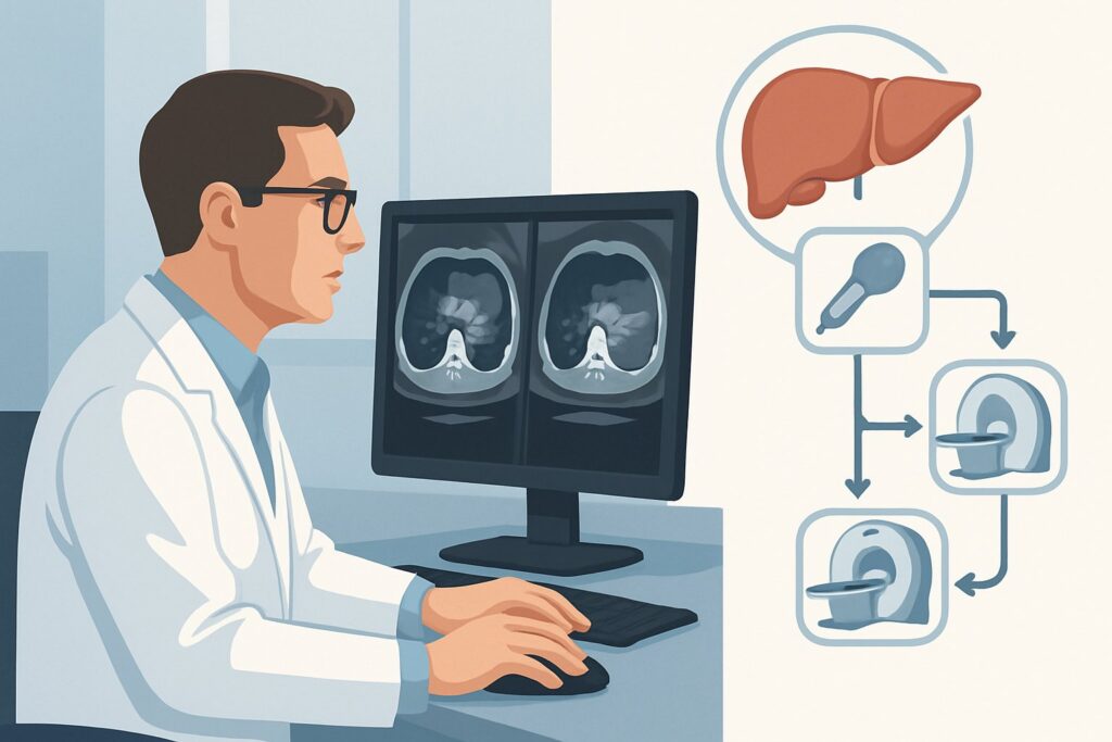 What Imaging Should You Order for Mild Hepatocellular Liver Function Test Elevation? An ACR-Guided Workflow