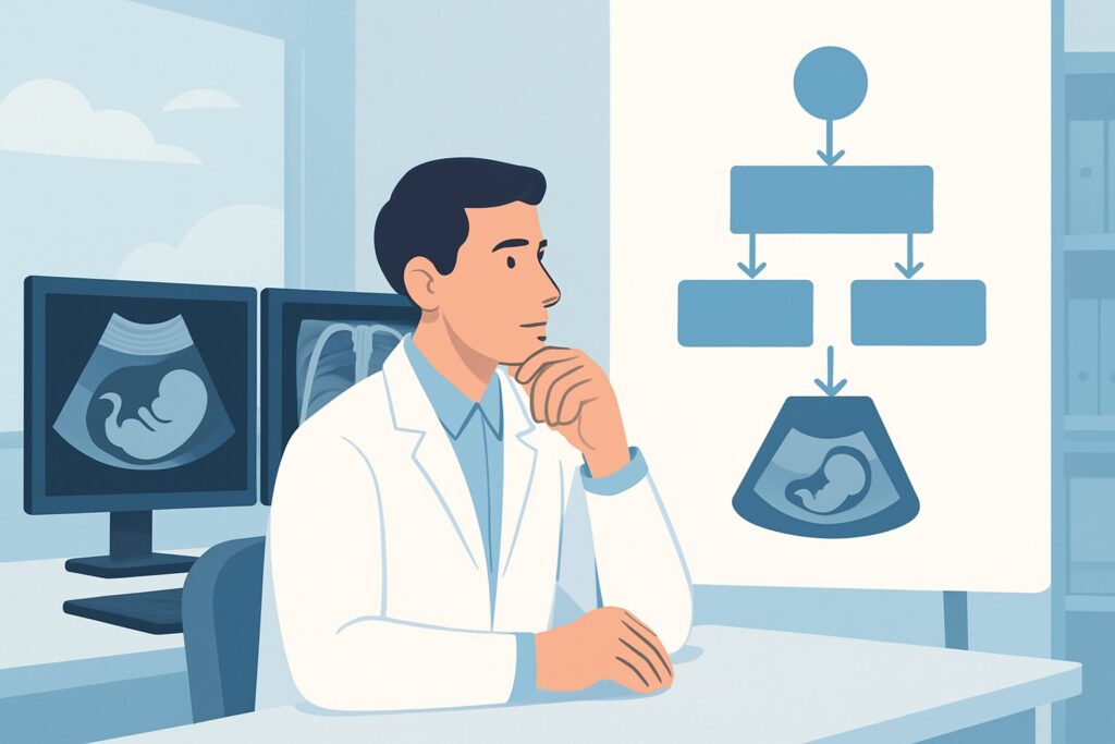 What Is the ACR-Recommended First Imaging for a Newborn with Antenatal Hydronephrosis?