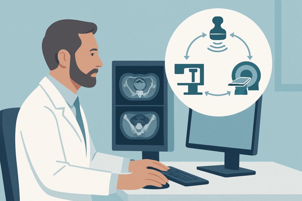 What Is the Best First Imaging Study for Suspected Nongynecological Pelvic Pain?