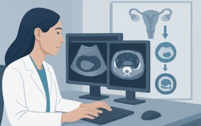 What Is the Best Follow-Up Imaging for a Likely Benign Adnexal Mass in a Postmenopausal Patient?