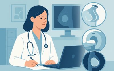 What Is the Best Imaging for a Suspected Silicone Implant Complication in Women Over 40?