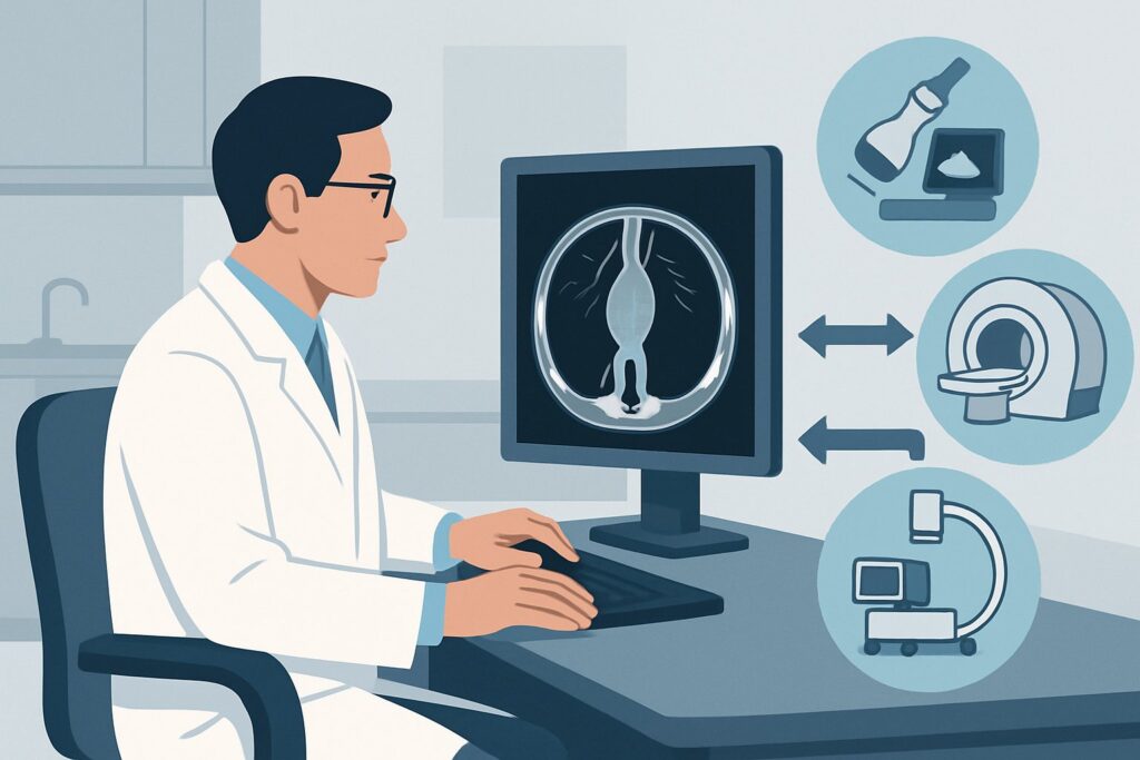 What Is the Best Imaging for AAA Follow-up After EVAR or Open Repair?