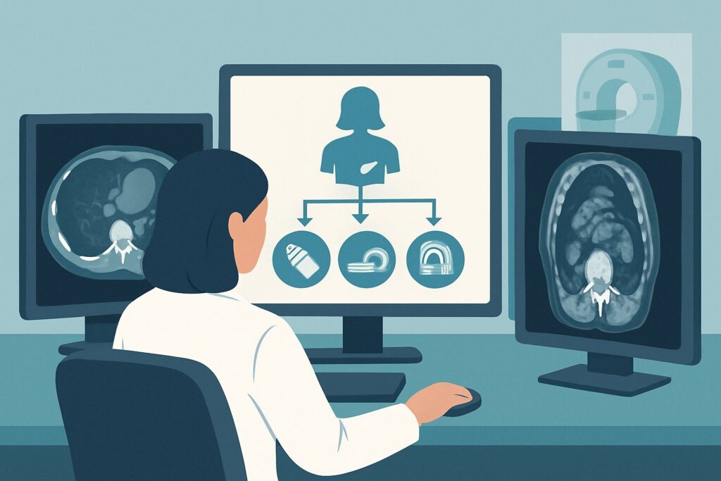 What Is the Best Imaging for Pretreatment Staging of Ovarian Cancer?