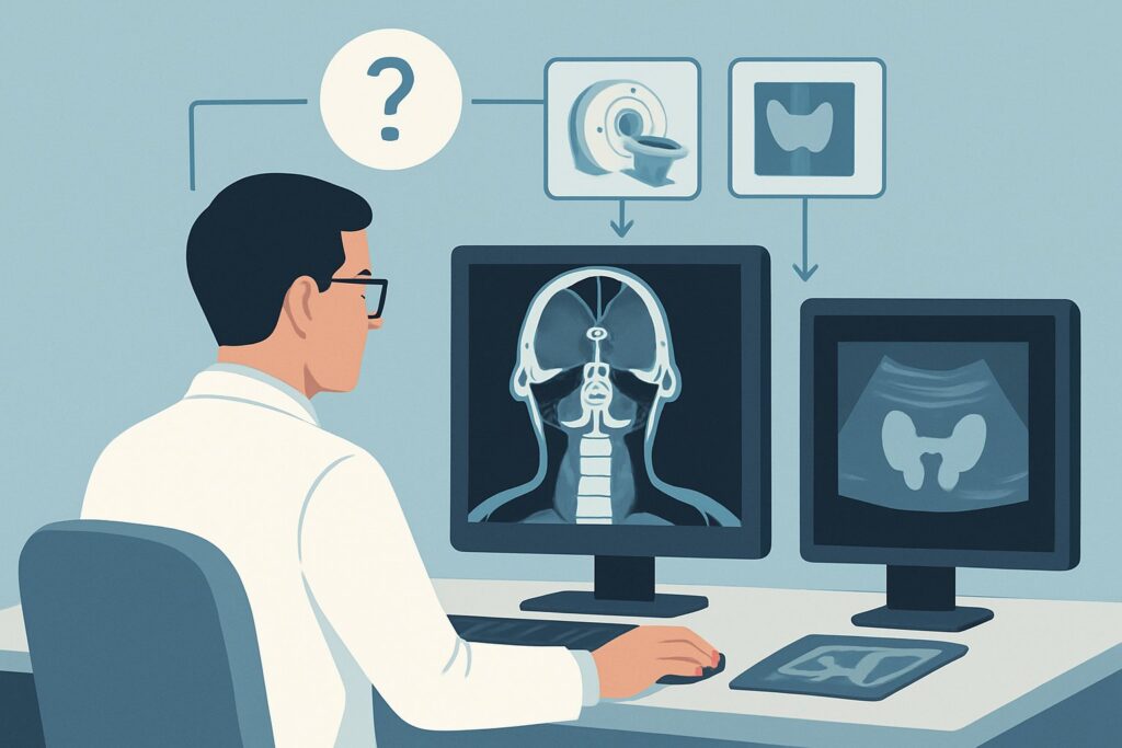 What Is the Best Imaging for Suspected Differentiated Thyroid Cancer Recurrence?