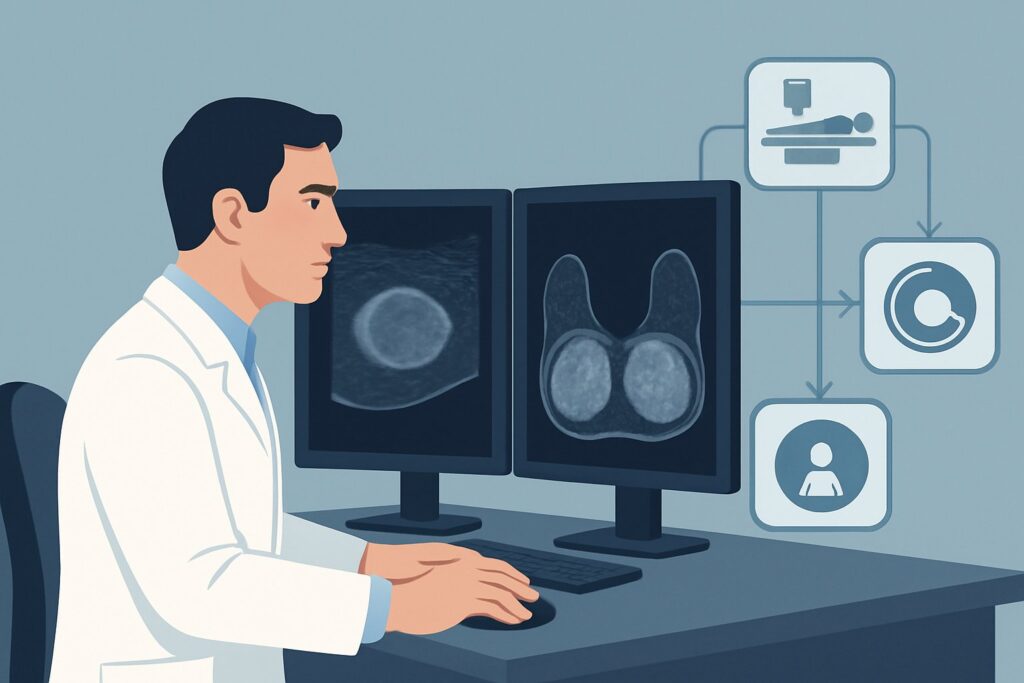 What Is the Best Imaging for Suspected Saline Implant Rupture in Patients Over 40?