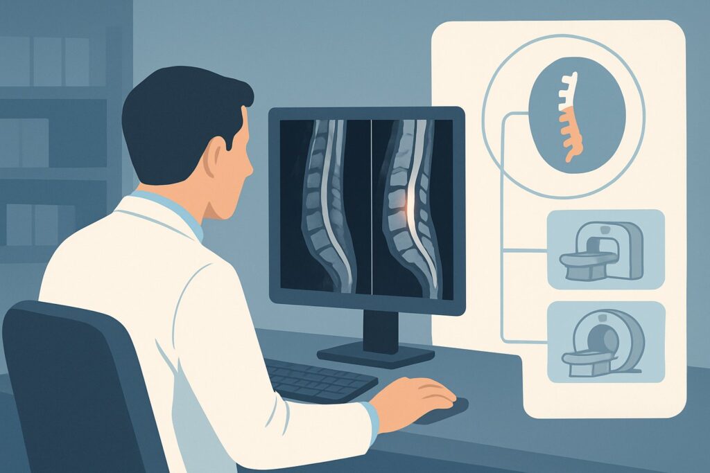 What Is the Best Imaging for Suspected Spine Infection from a Decubitus Ulcer?