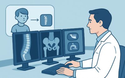 What Is the Best Initial Imaging for a Child with Back Pain and Suspected Idiopathic Arthritis?
