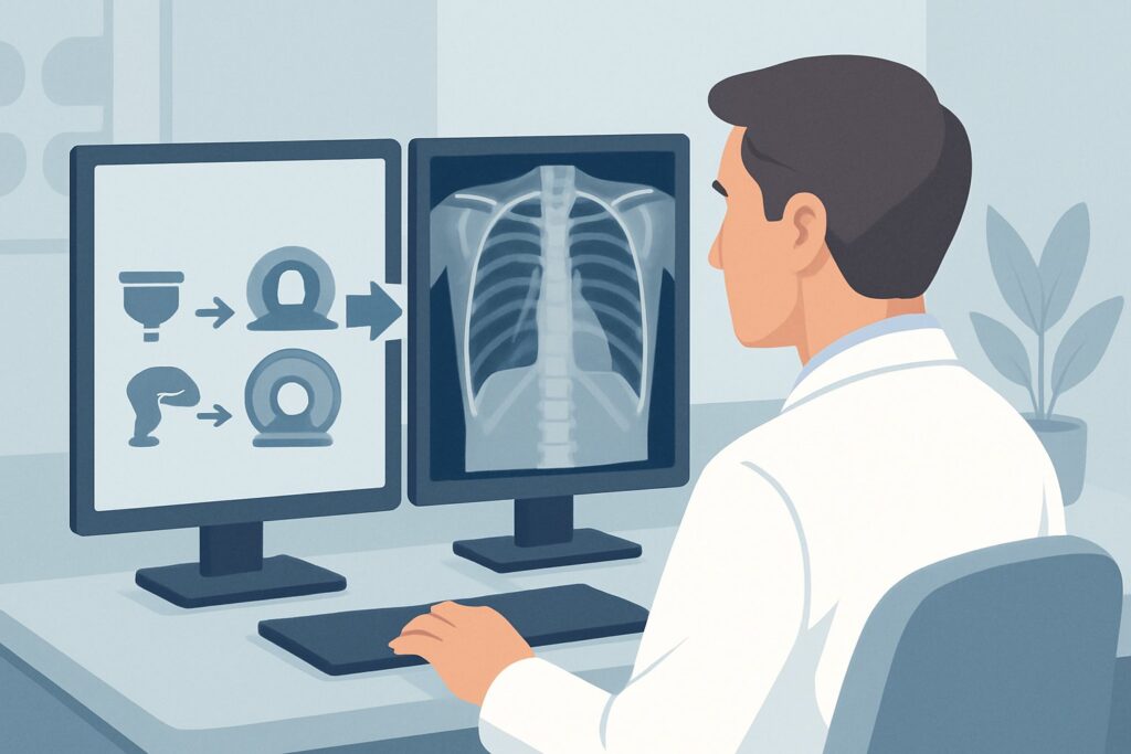 What Is the Best Initial Imaging for a Clinically Suspected Mediastinal Mass?