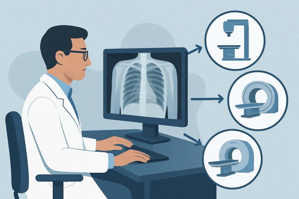 What Is the Best Initial Imaging for a Patient with Suspected Active Tuberculosis?