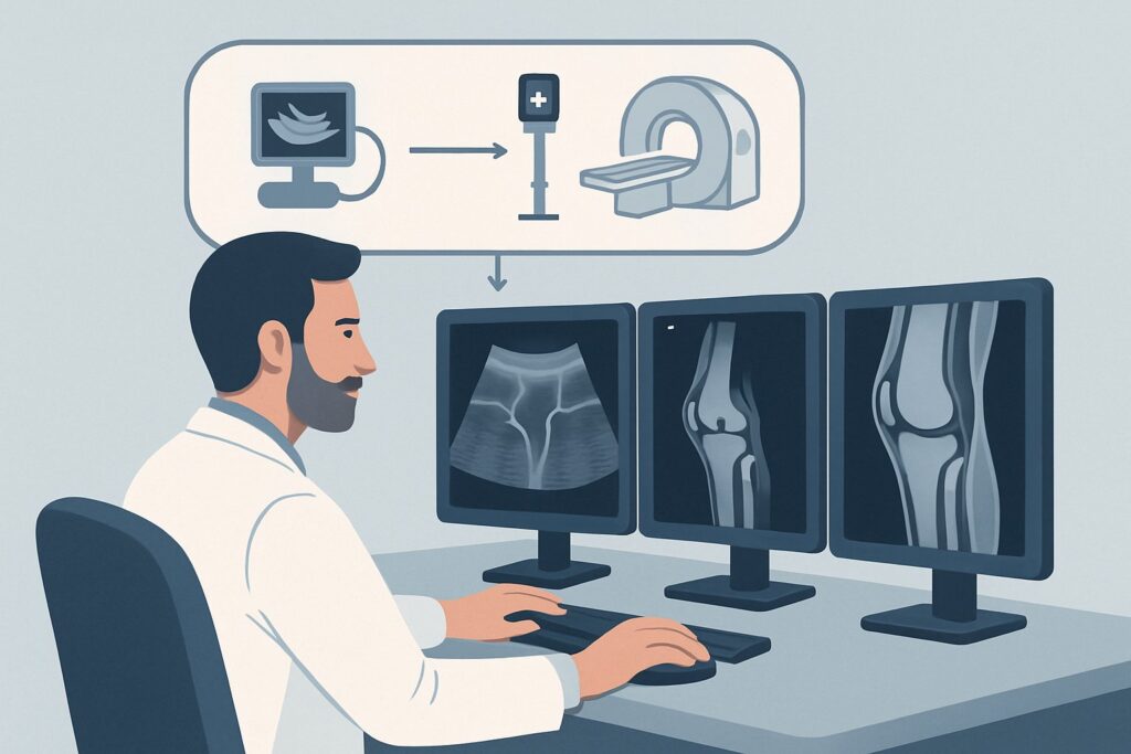 What Is the Best Initial Imaging for an Extremity Murmur or Thrill?