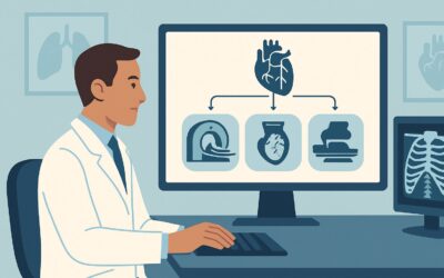 What Is the Best Initial Imaging for Chronic Chest Pain in Known, Untreated Coronary Disease?