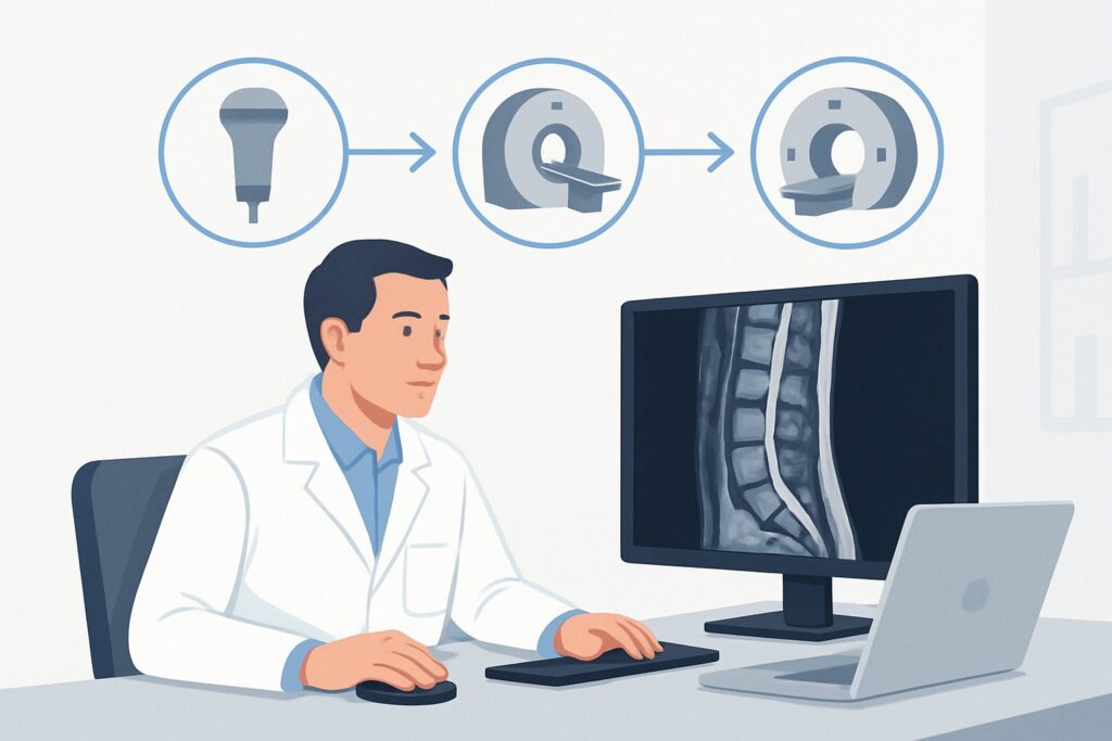 What Is the Best Initial Imaging for Lumbosacral Plexopathy with Known Malignancy?