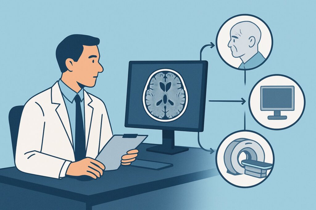 What Is the Best Initial Imaging for Suspected Dementia with Lewy Bodies?