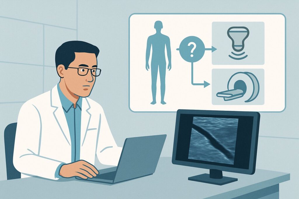 What Is the Best Initial Imaging for Suspected Lower Extremity Deep Vein Thrombosis?
