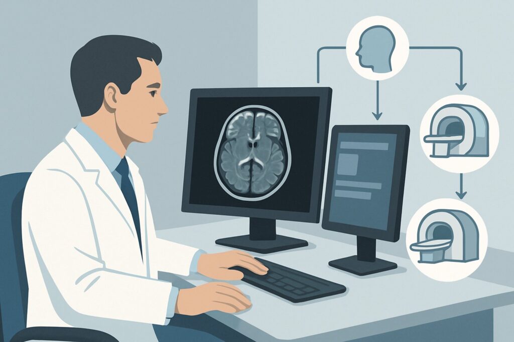 What Is the Best Initial Imaging for Unilateral Facial Numbness or Trigeminal Neuralgia?