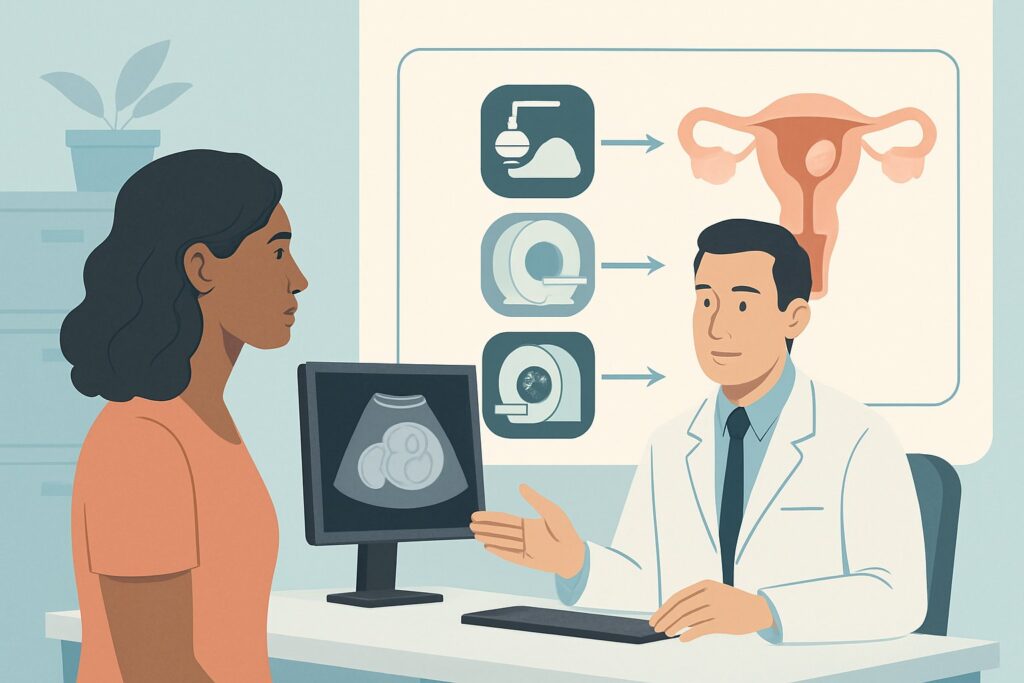 What Is the Best Initial Therapy for Symptomatic Fibroids Without Fertility Desire?