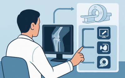 What Is the First Imaging Study for Knee Trauma with Patellar Tenderness?