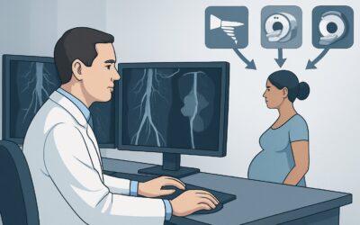 What Is the First-Line Treatment for Acute Iliofemoral DVT in Pregnancy?