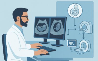 What Is the Next Imaging Step for a Female Infant with Moderate Antenatal Hydronephrosis?