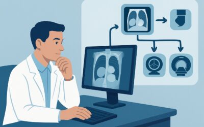 What Is the Next Imaging Step for a Neonate with a "Double Bubble" Sign on Radiograph?
