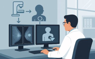 What Is the Next Imaging Step for an Indeterminate Male Breast Mass After Mammography?