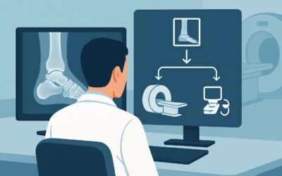 What Is the Next Imaging Study After an Abnormal Ankle Radiograph?