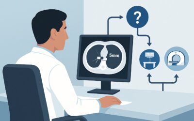 What Is the Next Imaging Study for an Incidental Pulmonary Nodule ≥ 6 mm?